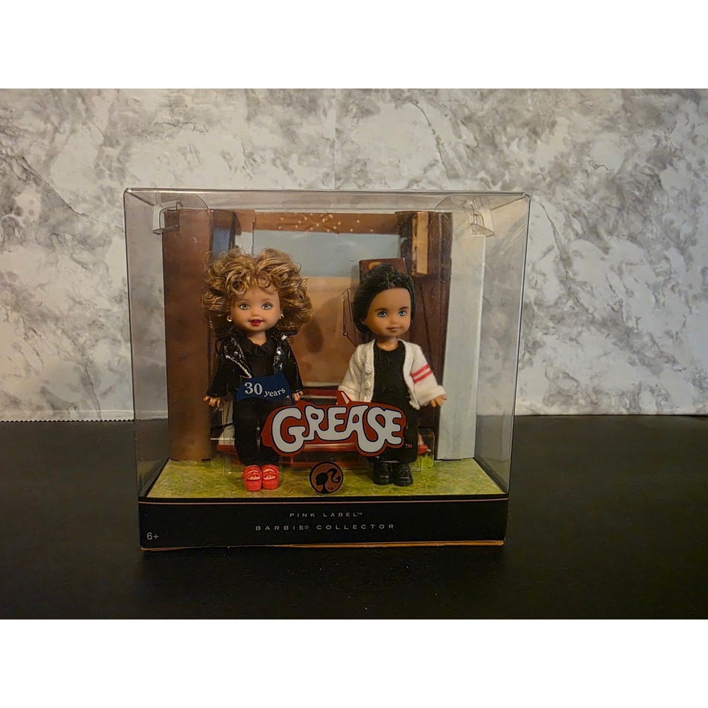 Barbie Collector Grease 30th Anniversary Kelly and Tommy Doll Giftset N2688 New